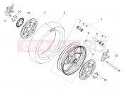 APRILIA Tuono 660 Factory (America)  Front wheel