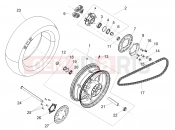 APRILIA Tuono 660 Factory (America)  Rear wheel