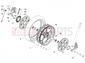 MOTOGUZZI V100 Mandello S E5 (EU) Front wheel
