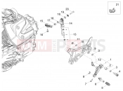 MOTOGUZZI V100 Mandello S E5 (EU) Internal gear selectors