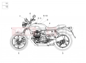 MOTOGUZZI V7 Stone TEN 850 E5 (EU) Decal