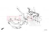 HONDA EVP1P EM1 2023 F-9 HANDLE PIPE/HANDLE COVER