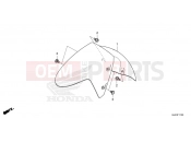 HONDA EVP1P EM1 2023 F-11 FRONT FENDER