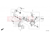 HONDA EVP1P EM1 2023 F-18 FRONT BRAKE CALIPER