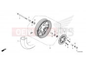 HONDA EVP1P EM1 2023 F-20-40 FRONT WHEEL