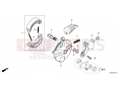 HONDA EVP1P EM1 2023 F-21-10 REAR BRAKE PANEL