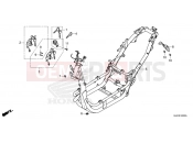 HONDA EVP1P EM1 2023 F-42 FRAME BODY