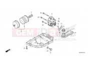 HONDA FORZA 750 (NSS750N) 2022 E-14 OIL PAN/OIL PUMP