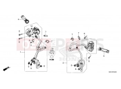 HONDA FORZA 750 (NSS750N) 2022 F-4 HANDLE SWITCH/GRIP