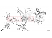 HONDA FORZA 750 (NSS750N) 2022 F-7 HANDLE PIPE/TOP BRIDGE/HANDLE COVER