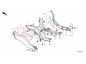 HONDA FORZA 750 (NSS750N) 2022 F-24 SIDE PANEL/CENTER COVER