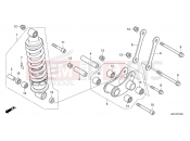 HONDA FORZA 750 (NSS750N) 2022 F-33 REAR CUSHION