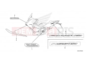 HONDA FORZA 750 (NSS750N) 2022 F-50 MARK/EMBLEM