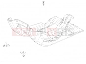 KTM  ENGINE GUARD