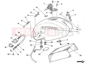 DUCATI Monster 600 FUEL TANK » TANK/SEAT