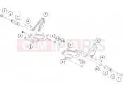 KTM  FOOTPEGS