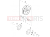 KTM  FRONT WHEEL