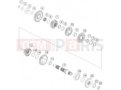 KTM  TRANSMISSION II - COUNTERSHAFT