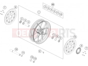 KTM  FRONT WHEEL