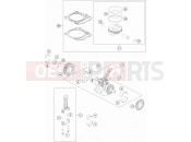 KTM  CRANKSHAFT, PISTON