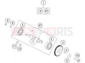 KTM  BALANCER SHAFT