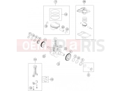 KTM  CRANKSHAFT, PISTON