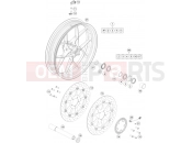 KTM  FRONT WHEEL