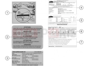 KTM  TECHNIC INFORMATION STICKER