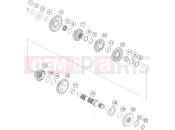 KTM  TRANSMISSION II - COUNTERSHAFT