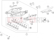 KTM 1290 SUPER ADVENTURE R OT (F9975X7) [US] SWING ARM