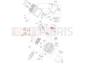 KTM  CYLINDER HEAD FRONT