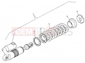 DUCATI Supersport 750 SS REAR SHOCK ABSORBER SHOWA » SWING ARM