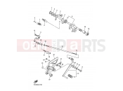YAMAHA FZ6-S Fazer FZ6-S FZS6VC (5VXJ) 2006 SHIFT SHAFT