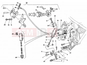 DUCATI Supersport 750 SS REAR BRAKE SYSTEM DM 001365 » BRAKING SYSTEM