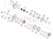 KTM  TRANSMISSION II - COUNTERSHAFT