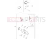 KTM  CRANKSHAFT, PISTON