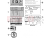 KTM  TECHNIC INFORMATION STICKER