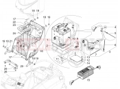 vespa Vespa Primavera Elettrica RED 45 Km/h (EU) Batteria di trazione
