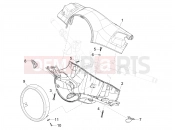 vespa Vespa Primavera Elettrica RED 45 Km/h (EU) Handlebars coverages