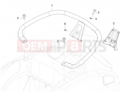 vespa Vespa Primavera Elettrica RED 45 Km/h (EU) Rear luggage rack