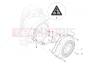 vespa Vespa Primavera Elettrica TECH RED 70km/h (CA, USA) CRANKCASE COVER