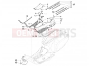 vespa Vespa Sprint Elettrica 45 Km/h (EU) Central cover - Footrests