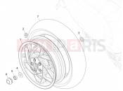vespa Vespa Sprint Elettrica 45 Km/h (EU) Rear wheel