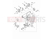 TRIUMPH Tiger 900 GT Aragon Edition Rear suspension unit