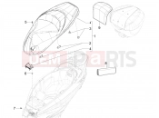 PIAGGIO Beverly 300 HPE E5 (EU) Saddle/seats