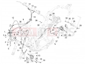 PIAGGIO Beverly 300 HPE E5 (EU) Brakes pipes - Calipers (ABS)