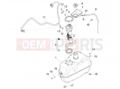 PIAGGIO Beverly 300 HPE E5 (EU) Fuel tank