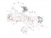 PIAGGIO Beverly 300 HPE E5 (EU) Selectors - Switches - Buttons
