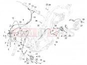 PIAGGIO Beverly 400 HPE E5 (EU) Brakes pipes - Calipers (ABS)