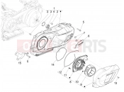 PIAGGIO Medley 125 E5+ (EU) Crankcase cover - Crankcase cooling